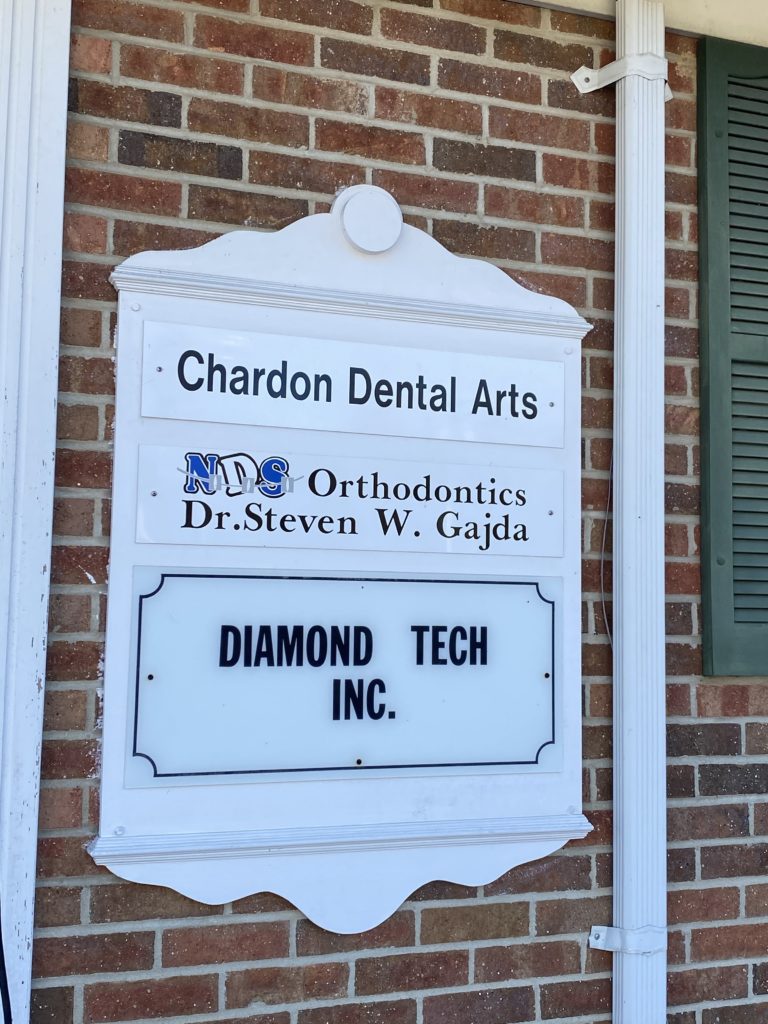 Chardon Dental Arts sign